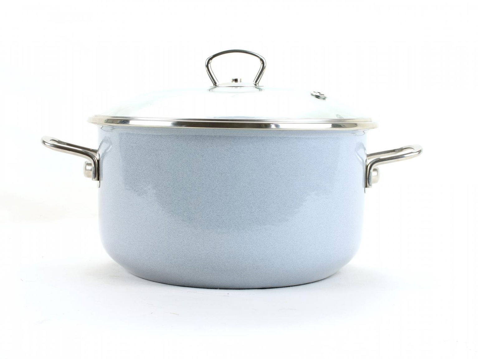 Belis Smaltovaný hrniec Premium bledo modrý 20 cm, 3,5 l