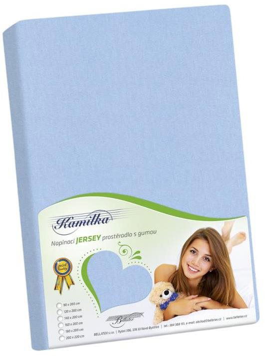 Bellatex Jersey – 100 × 200 cm – svetlomodrá