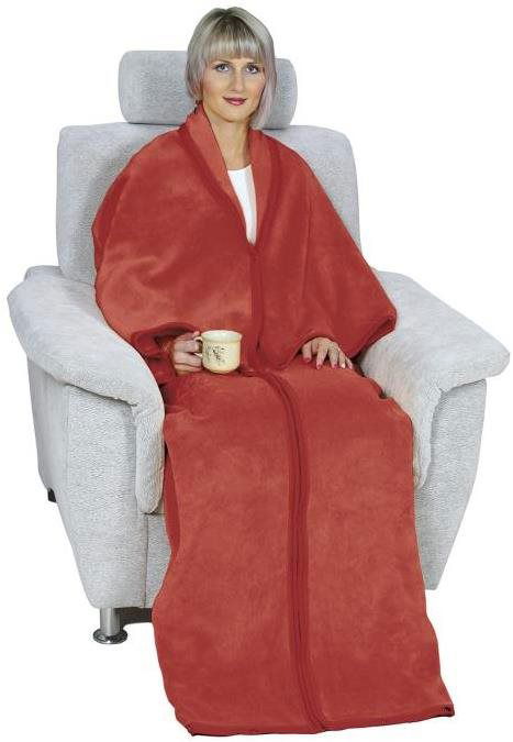 Bellatex Korall televízna deka 150 × 180 cm – terra
