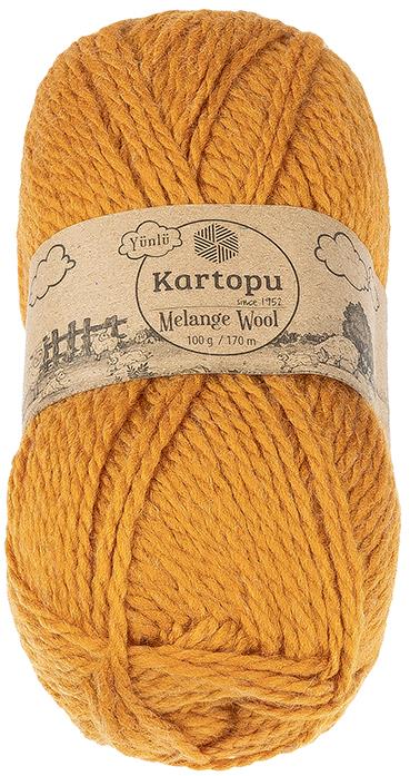 BELLATEX Melange Wool 100 g – 1854 horčicová