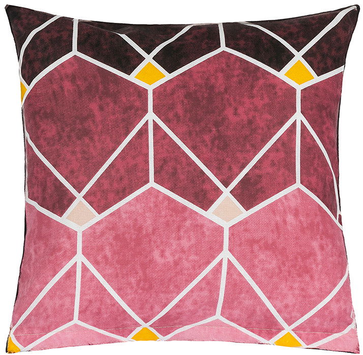 Bellatex Obliečka 90/428A 40 × 40 cm plást čierna, ružová