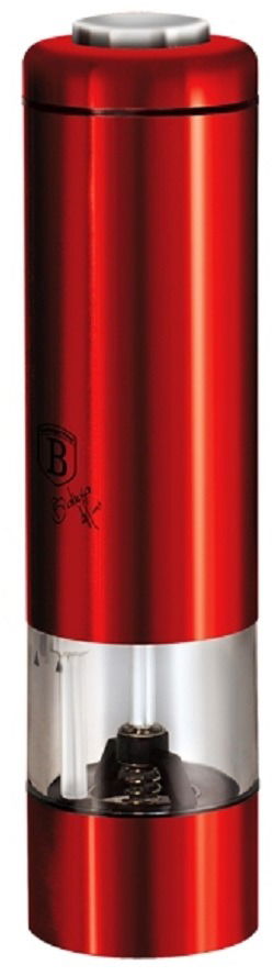 BERLINGERHAUS Mlynček na korenie a soľ elektrický, Burgundy Metallic Line