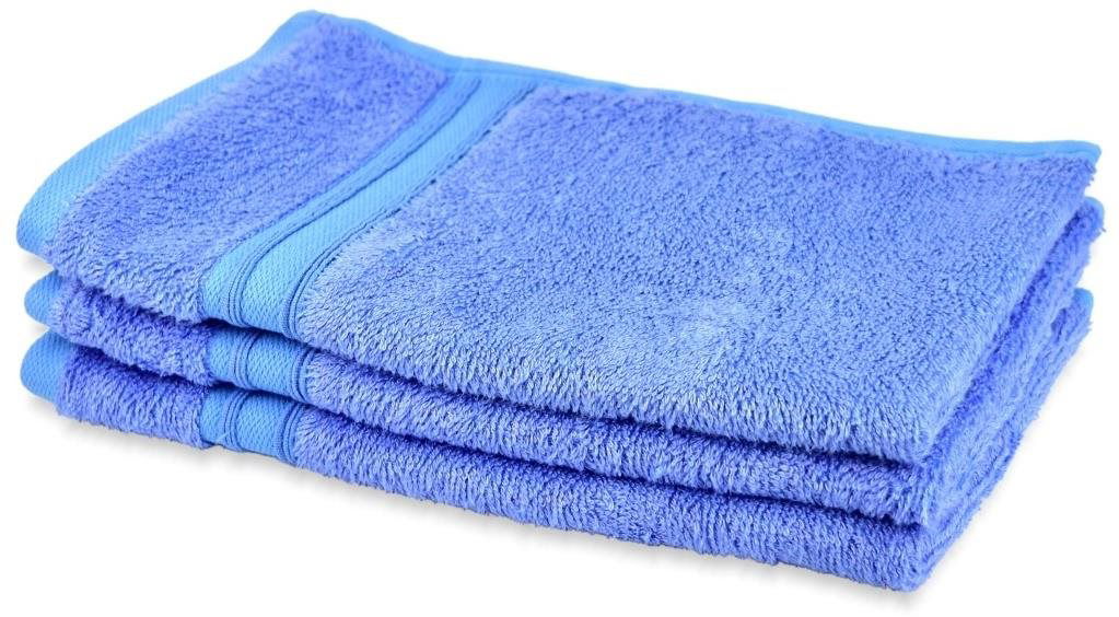 BerryHome bambusový uterák 30 × 50 cm modrý