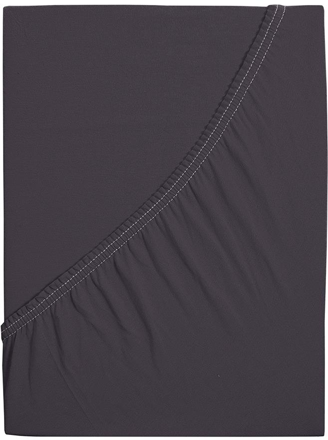 B.E.S. – Petrovice Prestieradlo JERSEY detské – 60 × 120 cm, Antracit