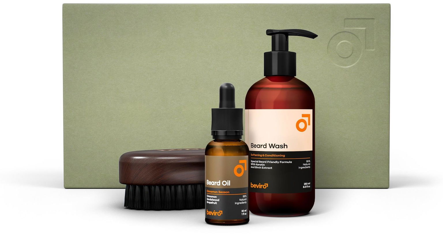 BEVIRO Cinnamon Season Beard Care Kit 280 ml