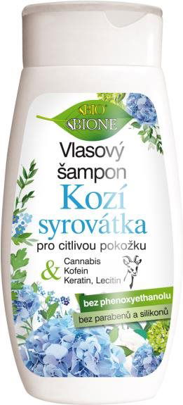 BIONE COSMETICS Bio Kozia srvátka Šampón 260 ml