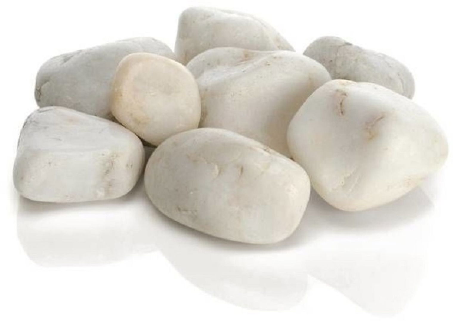 biOrb Marble pebble súprava biela