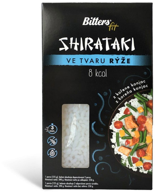 Bitters Shirataki FIT ryža 390 g