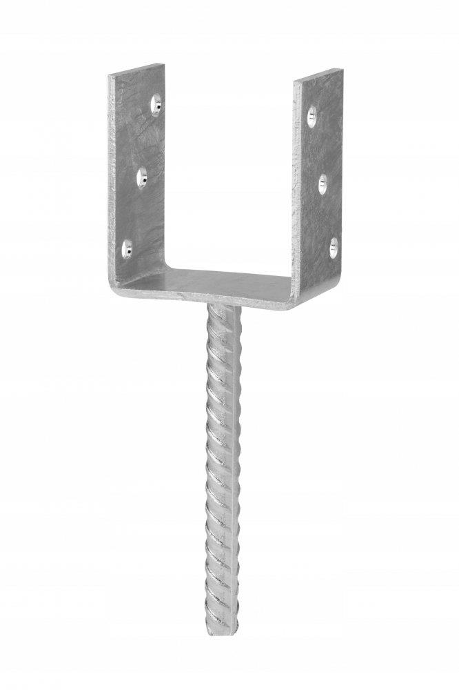 BKshop PS 70UG Pätka stĺpika 71 × 120 × 60 × 4 mm