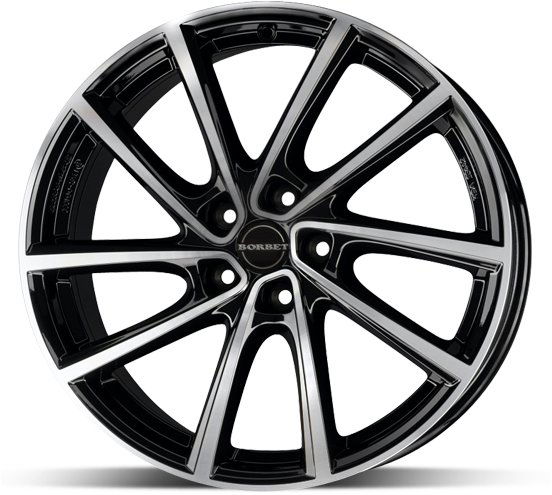 Borbet V Black 7 × 19 5 × 114 ET40