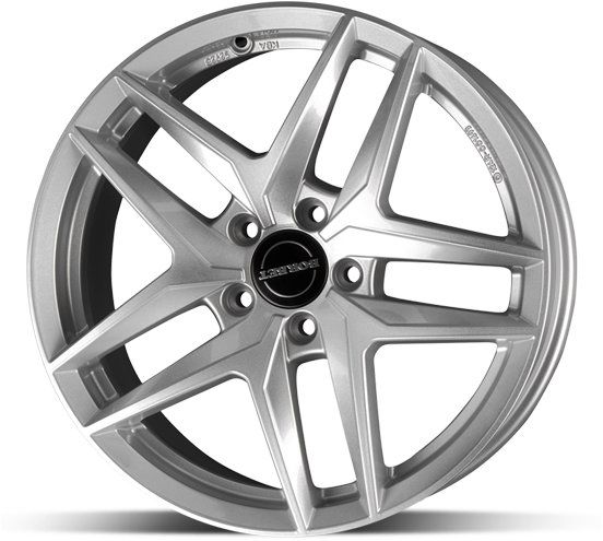 Borbet Z Silver 7,5 × 17, 5 × 112, ET38