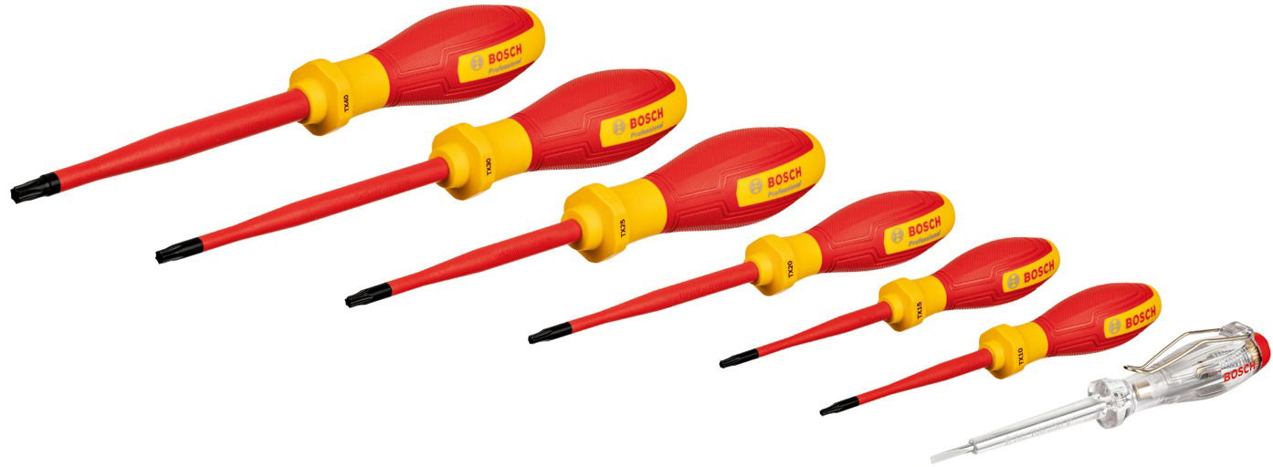 BOSCH Professional súprava skrutkovačov VDE TX 7 ks, 1.600.A02.NF8