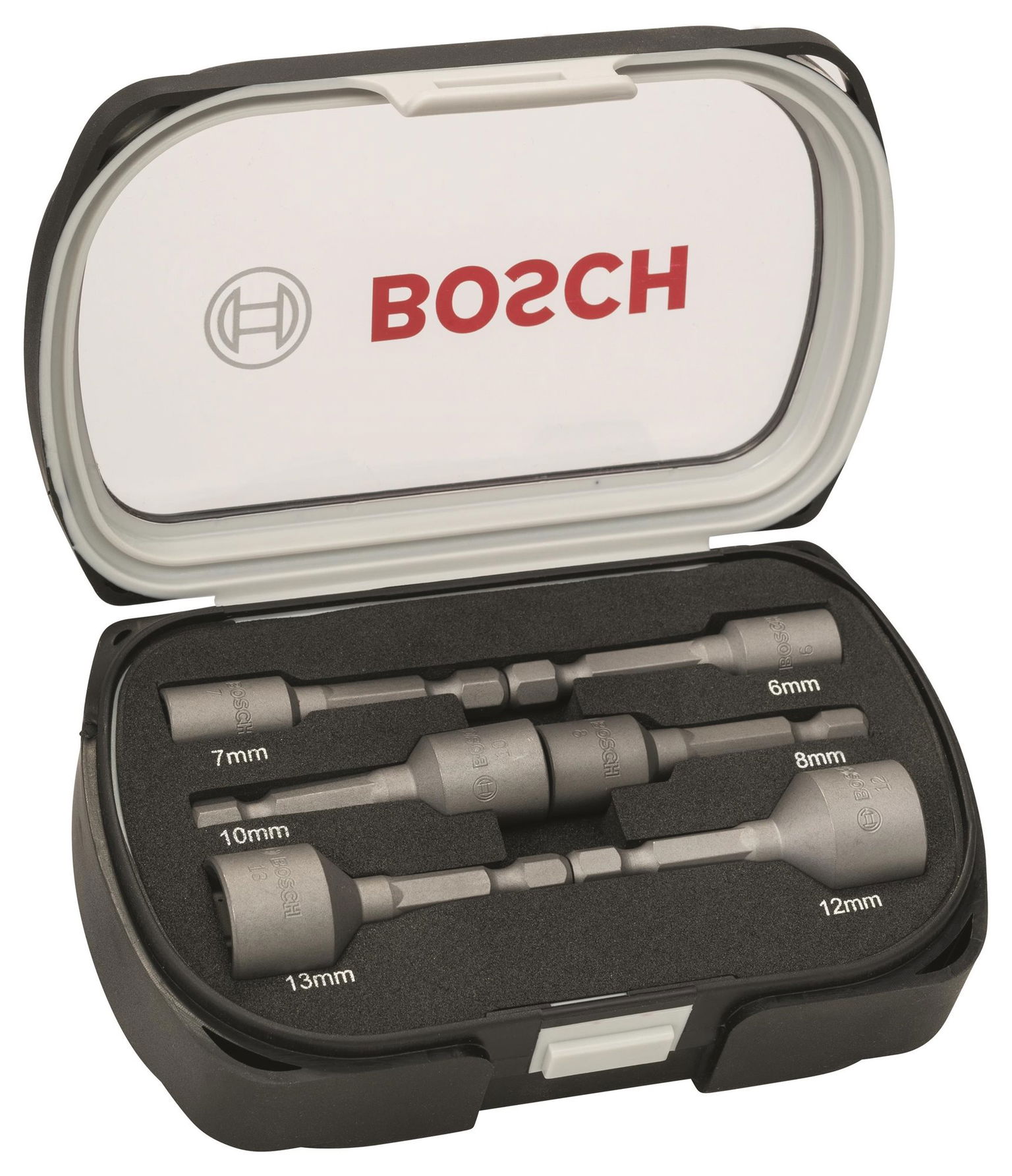BOSCH Sada 6 nástrčných hlavic 6 – 13 mm 2.608.551.079