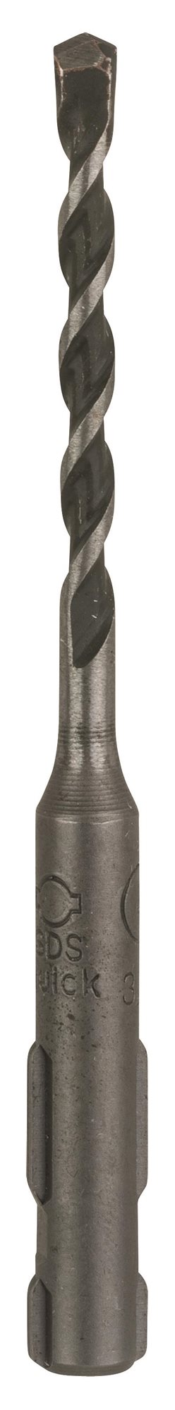 BOSCH Viacúčelový vrták SDS quick D = 4,0 mm; L = 85 mm 2.609.256.910