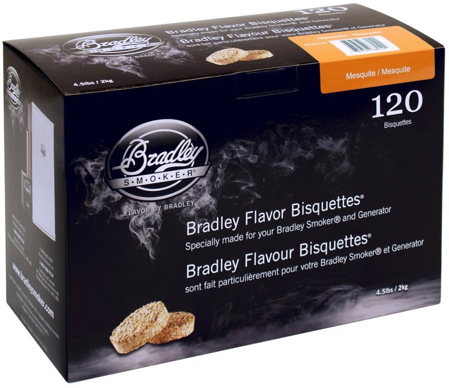 Bradley Smoker – Brikety Mesquite 120 kusov
