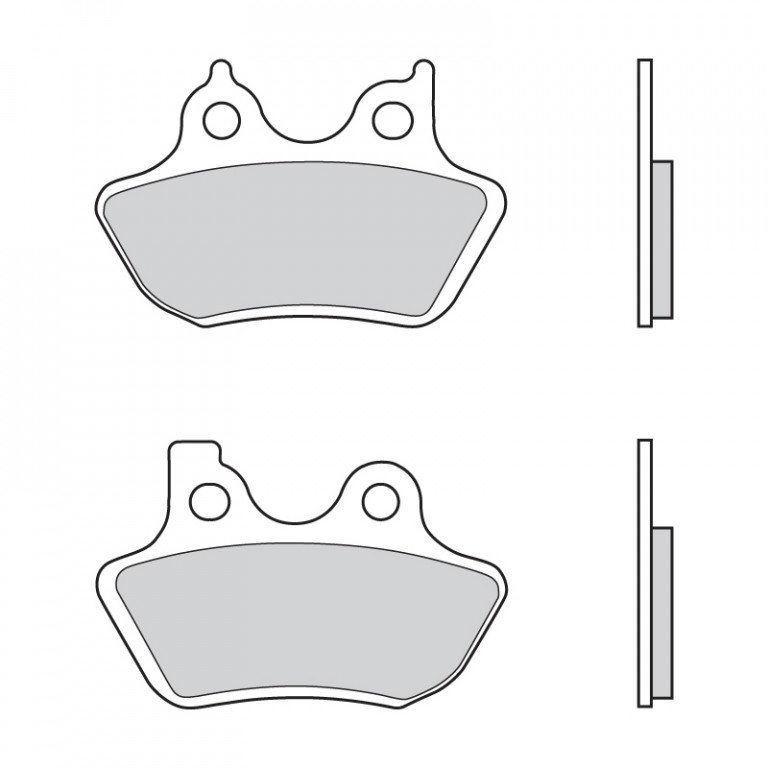 BREMBO Brzdové destičky 07HD16SP SP