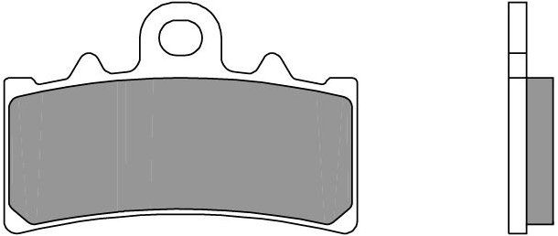 BREMBO Brzdové doštičky 07GR18SA SA