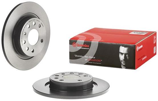 BREMBO brzdový kotúč 08.A224.11, sada 2 ks