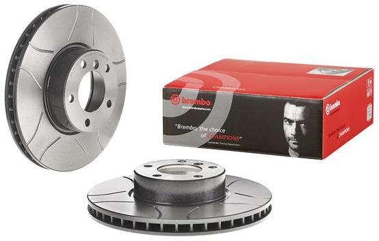 BREMBO brzdový kotúč 09.8961.76, súprava 2 ks
