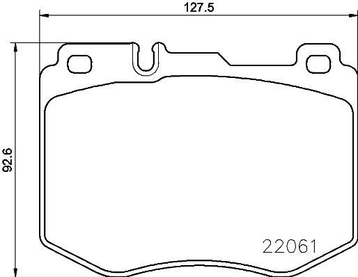 BREMBO Sada brzdových doštičiek P 50 120