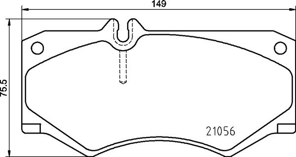 BREMBO Sada brzdových doštičiek P 50 134
