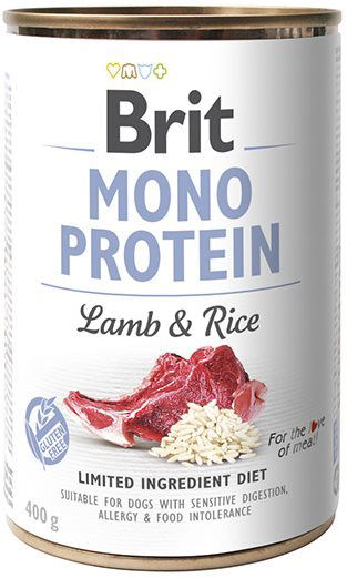 Brit Mono Protein lamb & brown rice 400 g