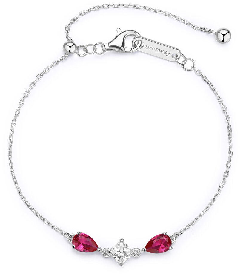 Brosway Fancy Passion Ruby FPR114 Náramok (Ag 925/1000, 1,8 g)