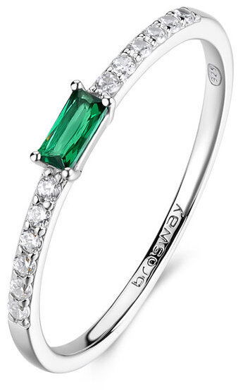 Brosway Prsteň Fancy Life Green FLG148B (Ag 925/1000, 0,9 g)