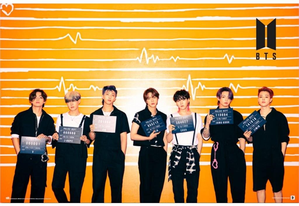 BTS – Police Dept – plagát