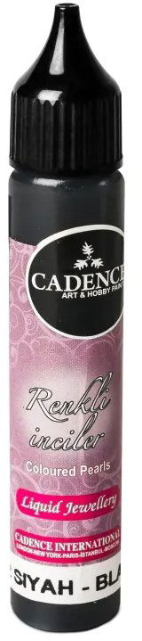 Cadence Tekuté perly 25 ml čierne