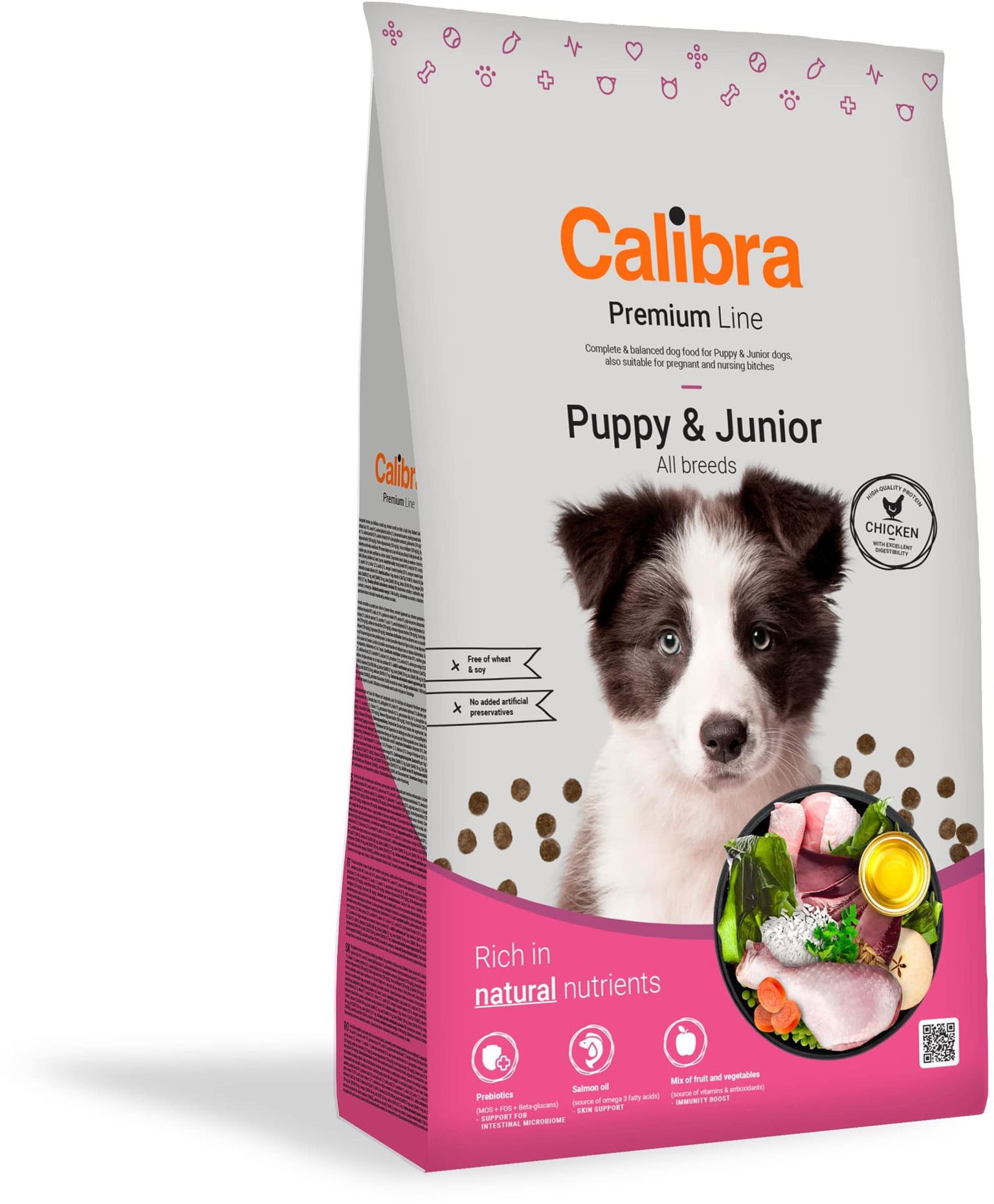 Calibra Dog Premium Line Puppy & Junior 12 kg
