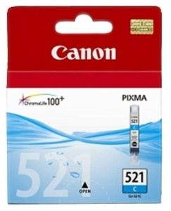 Canon CLI-521C azúrová