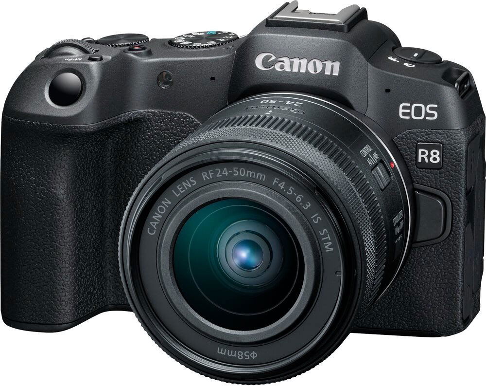 Canon EOS R8 + RF 24–50 mm f/4.5–6.3 IS STM