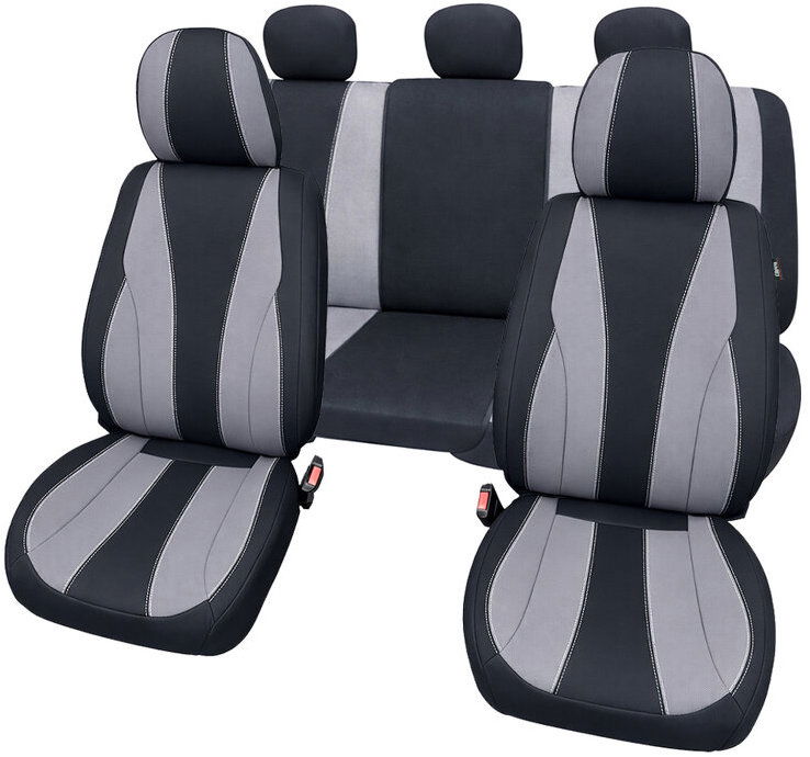 CAPPA Autopoťahy Perfetto TM Škoda Octavia čierna/sivá