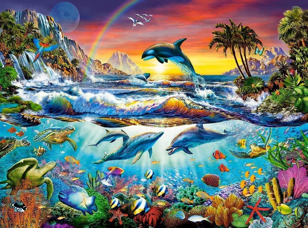 Castorland Puzzle Rajská zátoka 3000 dielikov