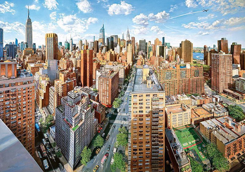 CHERRY PAZZI Empire, New York 1000 dielikov