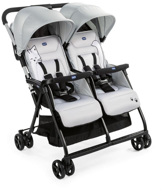 Chicco Ohlala Twin Silver Cat