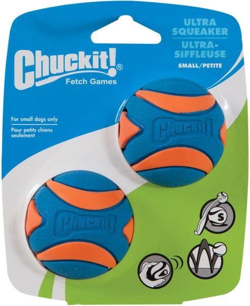 Chuckit! Ultra Squeaker Ball Small – 2 na karte