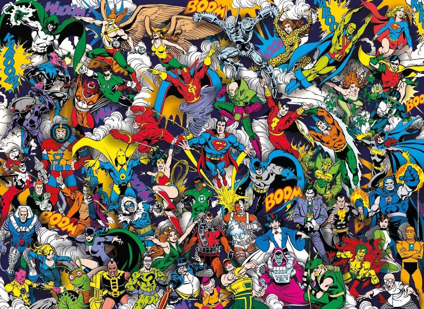 Clementoni Puzzle Impossible: DC Comics Justice League 1000 dielikov