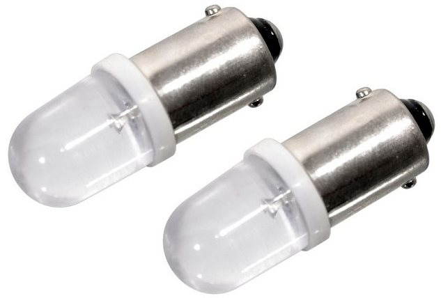 COMPASS 1 LED 12 V Ba9s, biela, 2 ks