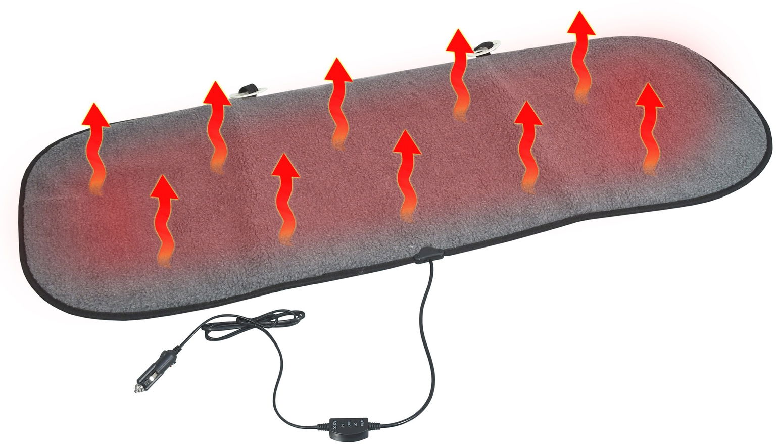 Compass Poťah sedadla vyhrievaný s termostatom 12 V TEDDY zadný