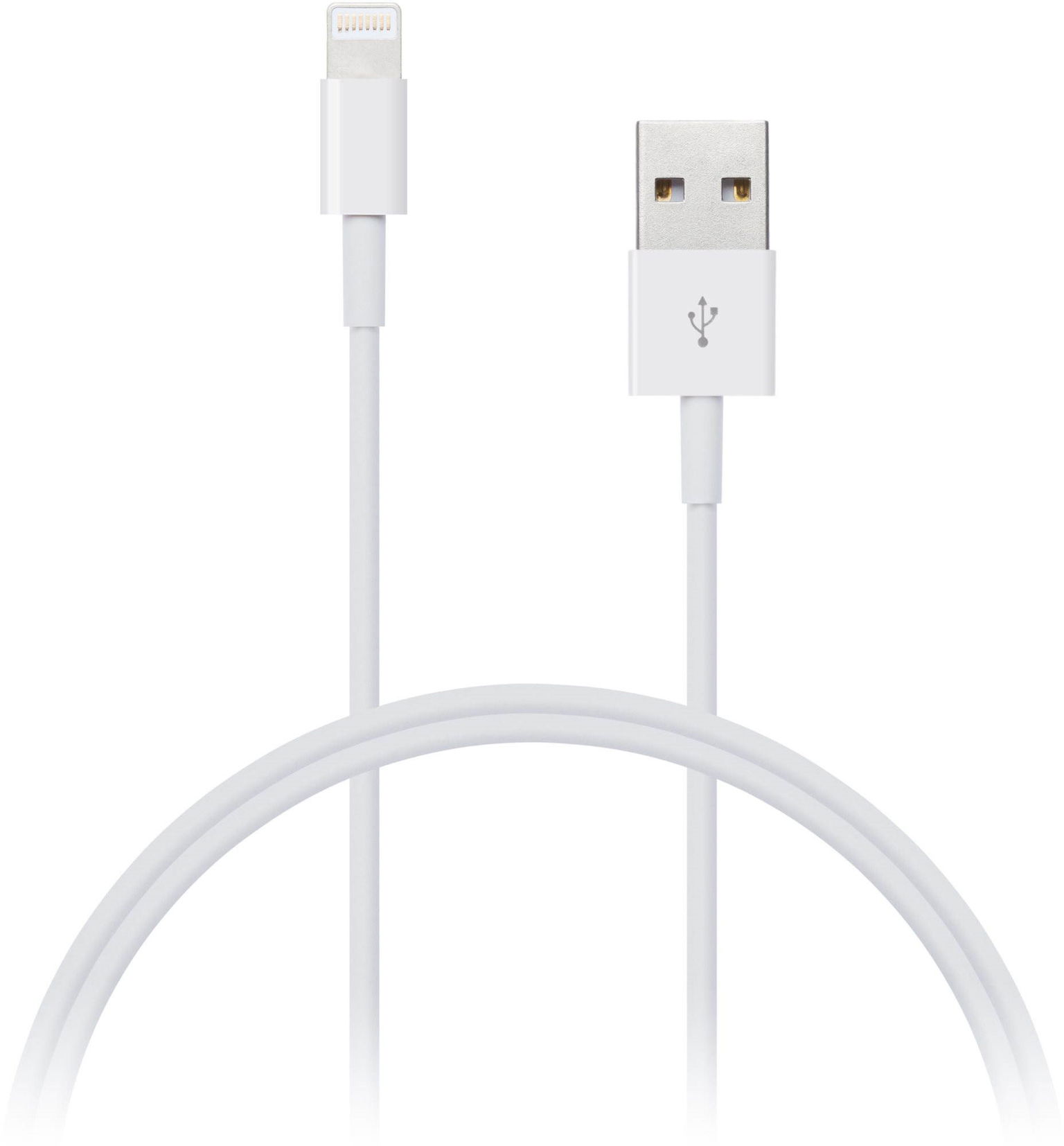 CONNECT IT Wirez Lightning Apple 1m biely