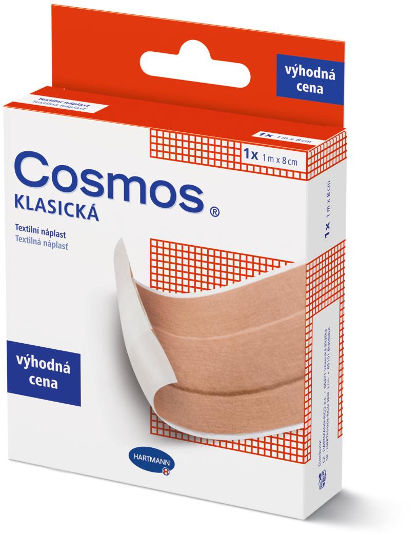 Cosmos náplasť Klasická textilná, 8 cm × 1 m