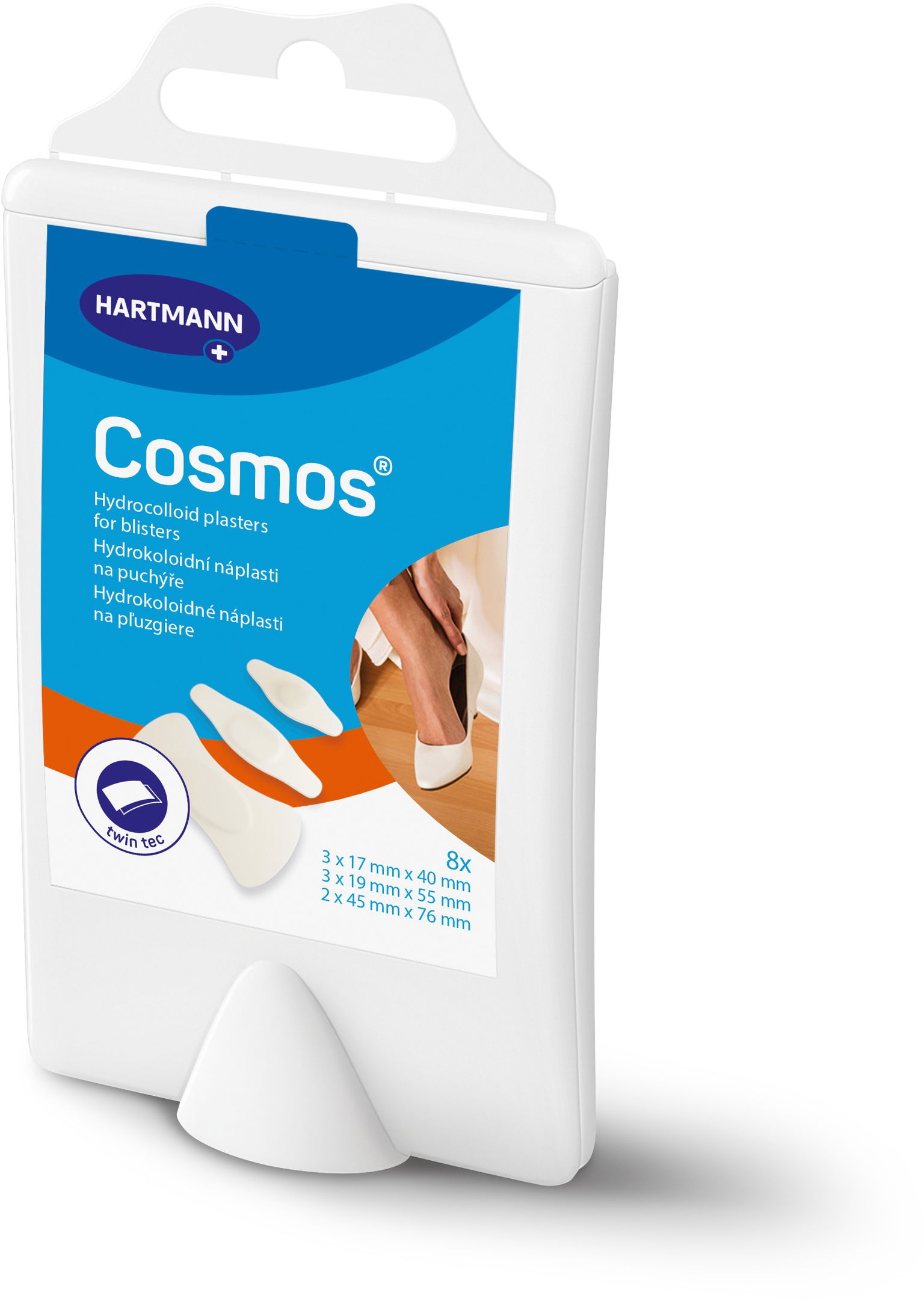 COSMOS - Náplasť na pľuzgiere mix (8 ks)
