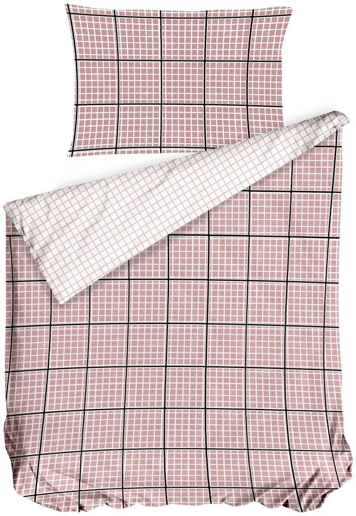 Cottonbox bavlnené obliečky Rony Pink 140 × 220/70 × 90 cm