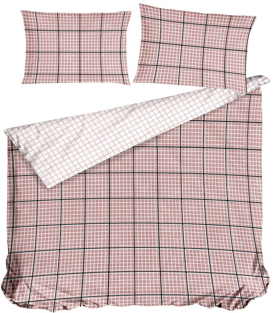 Cottonbox bavlnené obliečky Rony Pink 220 × 200/2 × 70 × 90 cm