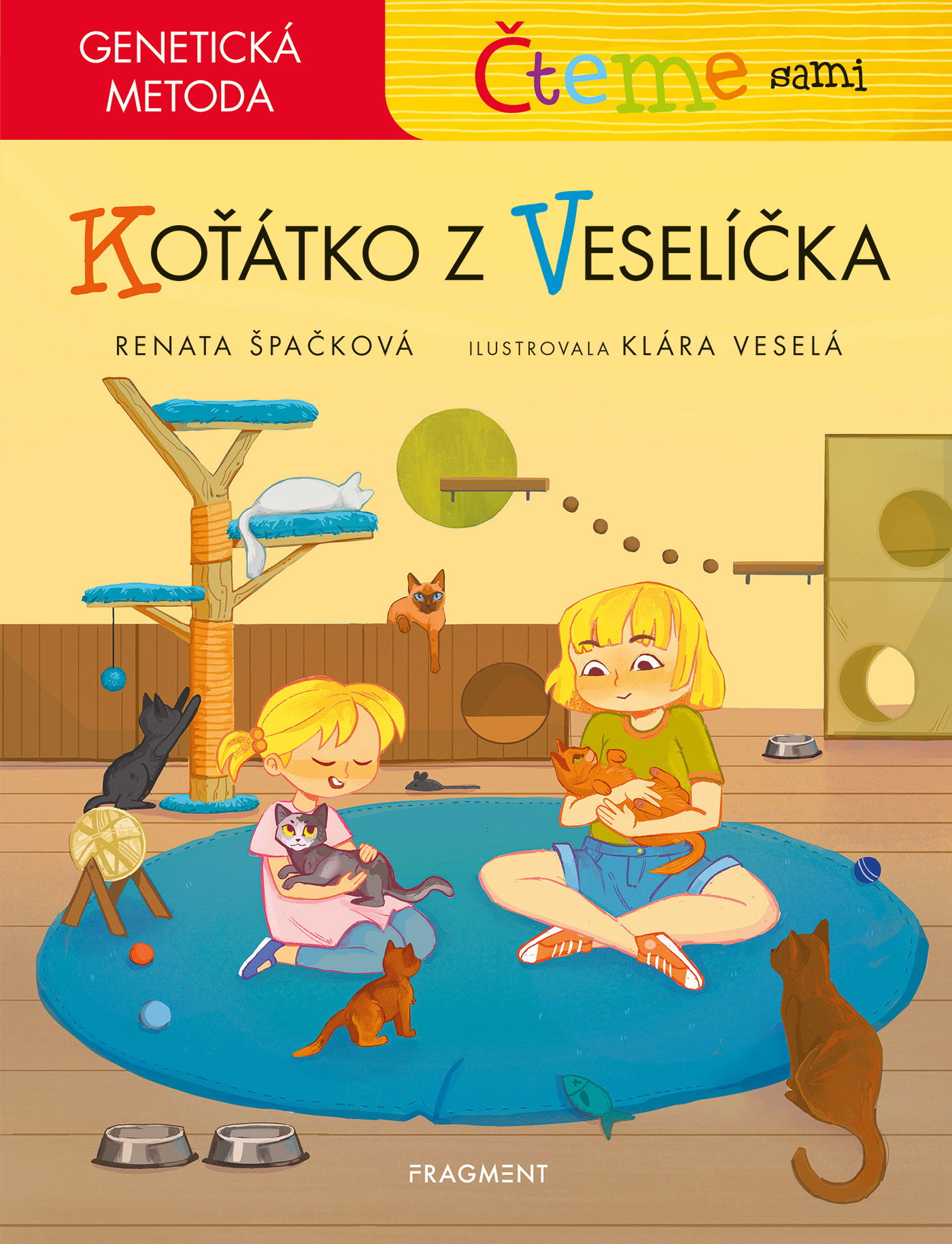 Čteme sami – genetická metoda - Koťátko z Veselíčka