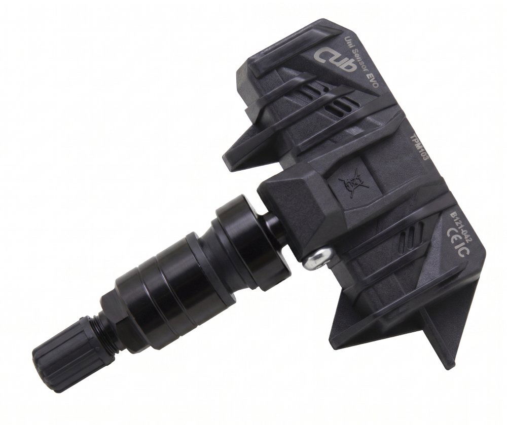 CUB ventil TPMS čierny BMW 1 SERIES E81/E82/E88 09/2010 – 02/2013