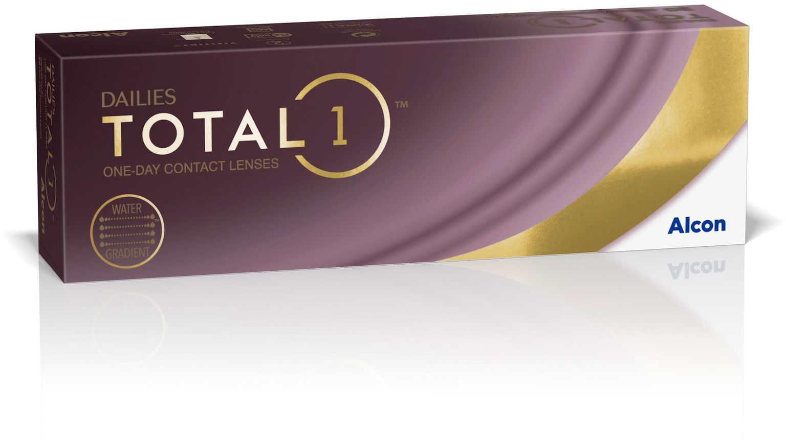 Dailies Total 1 (30 šošoviek) dioptrie: -1.25 zakrivenie: 8.5