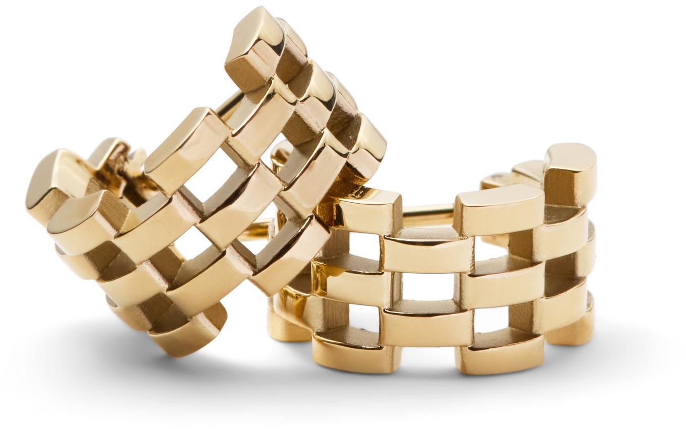 Daniel Wellington dámske náušnice oceľové 5-Link DW00400990